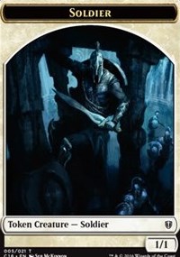 Soldier // Squid Double-sided Token